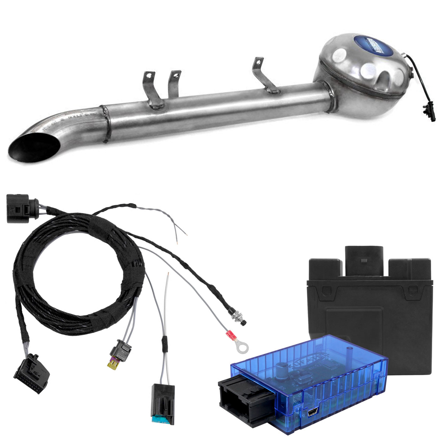 Original Kufatec Sound Booster Active Modul + Sound Modul für Porsche Macan