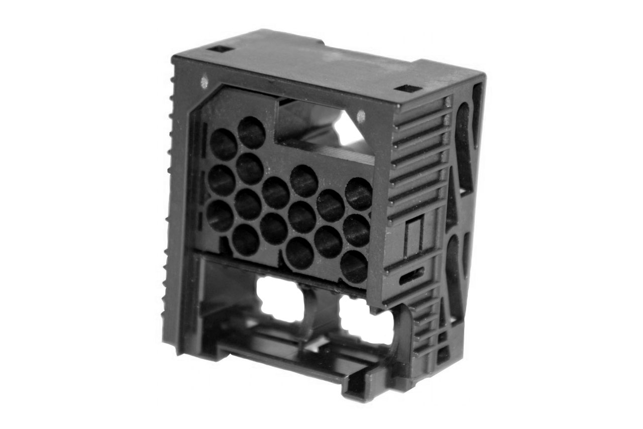 3,90€/Stk 10x KFZ Buchsen Gehäuse 17-polig runde Pins Stecker für BMW