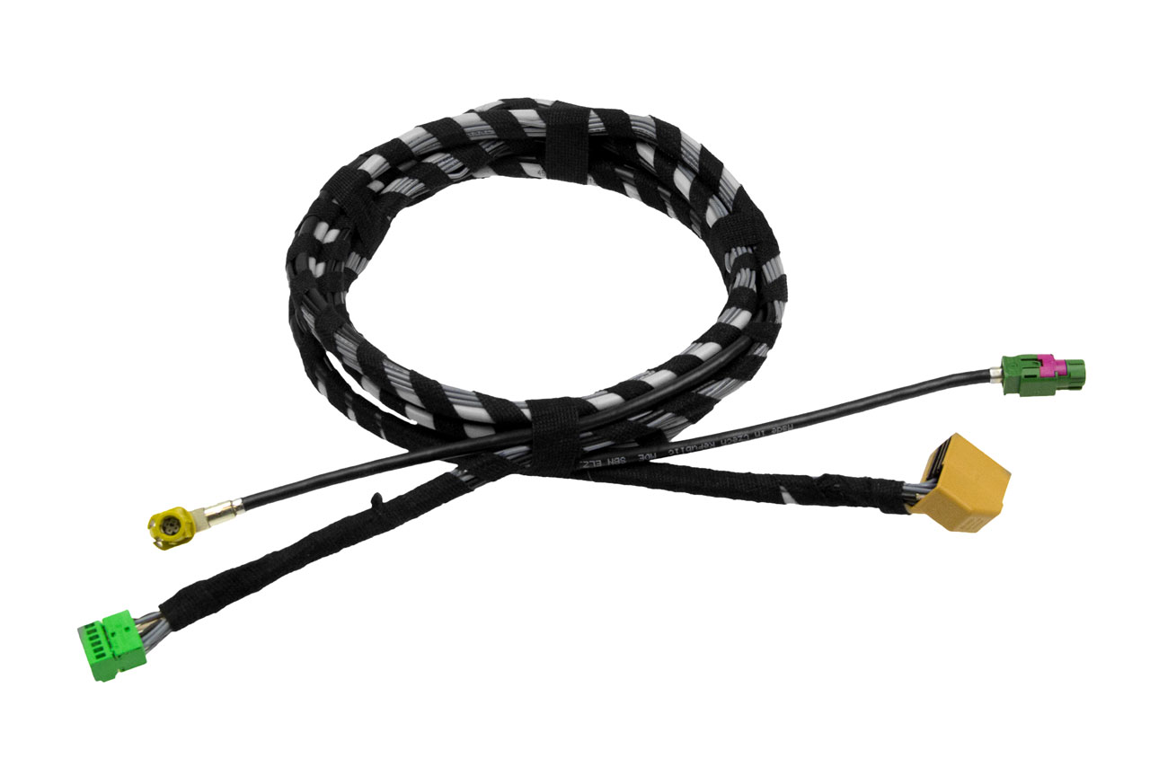 Original Kufatec Kabelbaum Kabel Anschluss für MEDIA-IN MDI für VW Golf 7