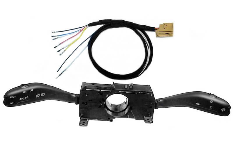 Original Kufatec GRA Tempomat KOMPLETT SET + Kabelbaum für Seat Ibiza 6L mit MFA