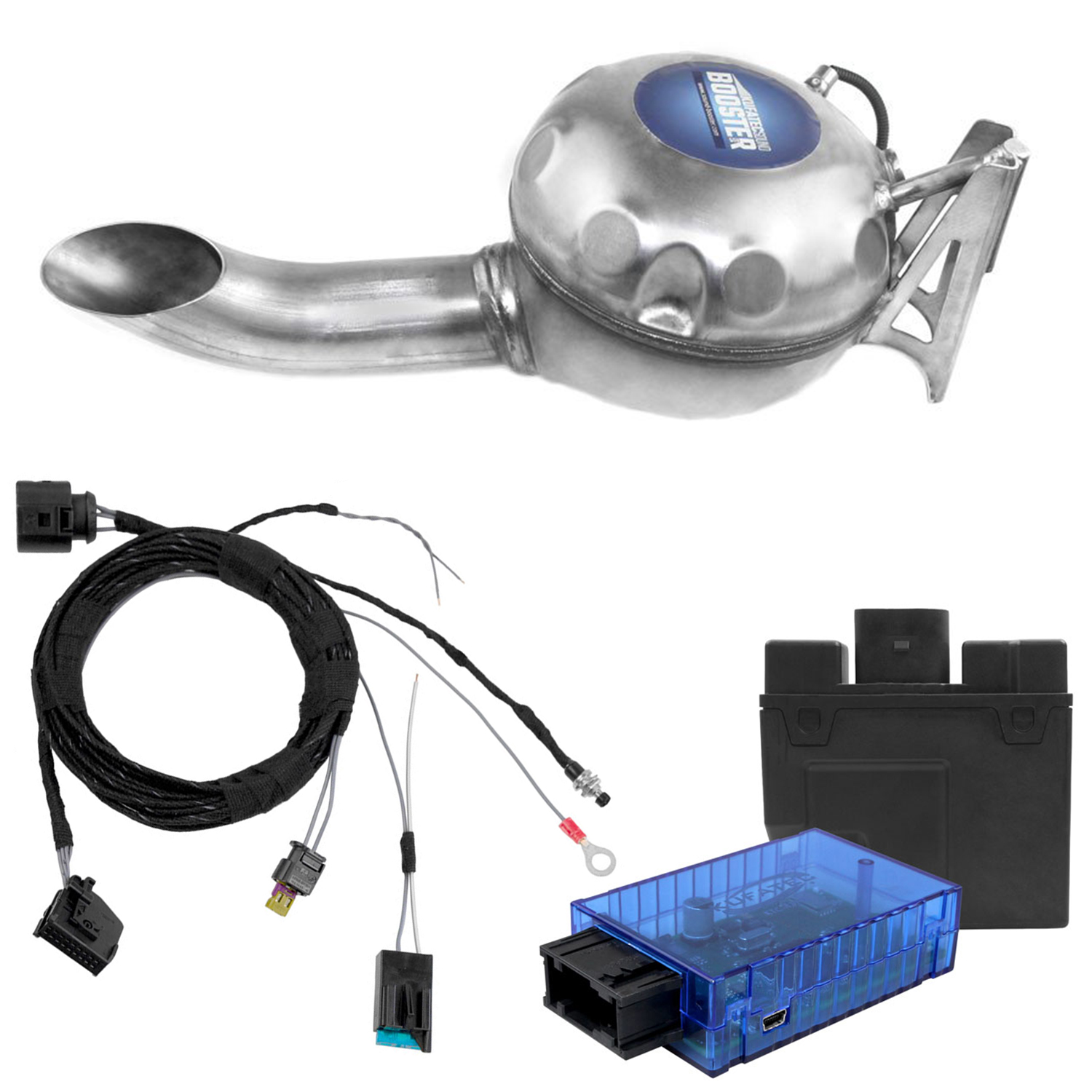 Original Kufatec Sound Booster Active Modul + Sound Modul für VW Passat 3C B6