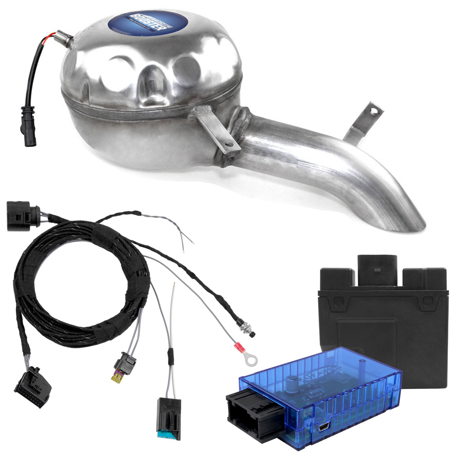 Original Kufatec Sound Booster Active Modul + Sound Modul für Audi Q3 8U
