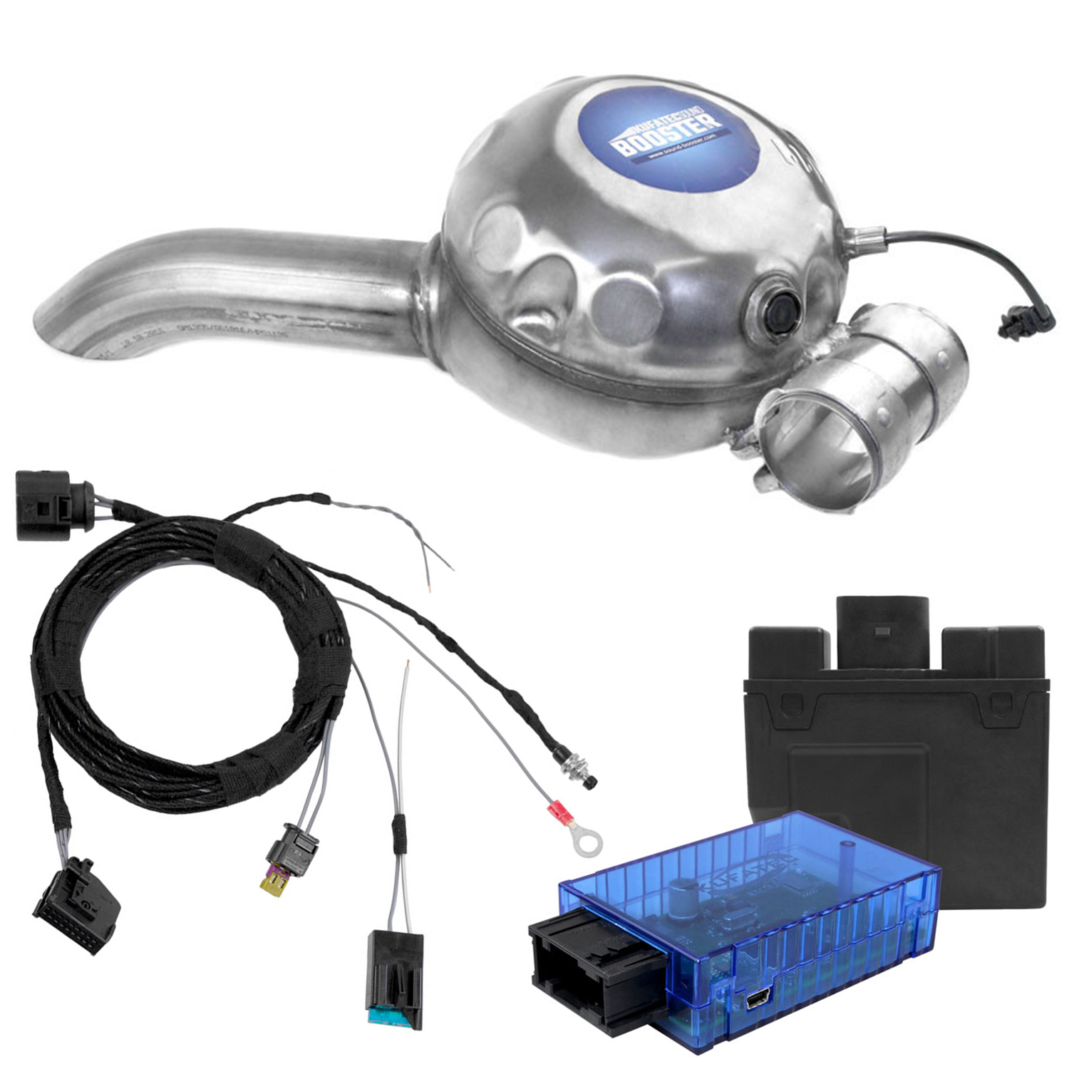Original Kufatec Sound Booster Active Modul + Modul für Seat Leon III 5F Variant