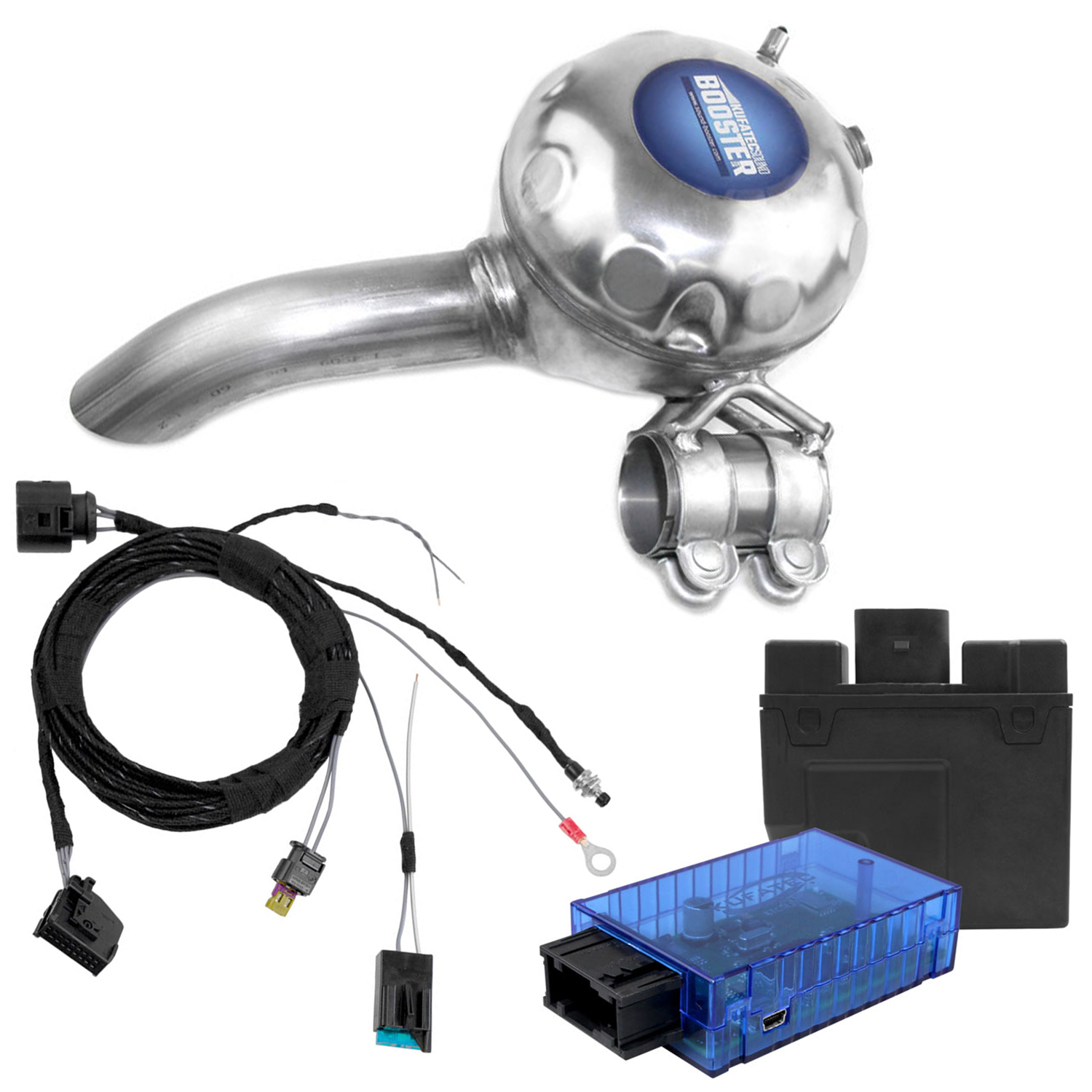 Original Kufatec Sound Booster Active Modul + Modul für VW T5 GP 4Motion Allrad
