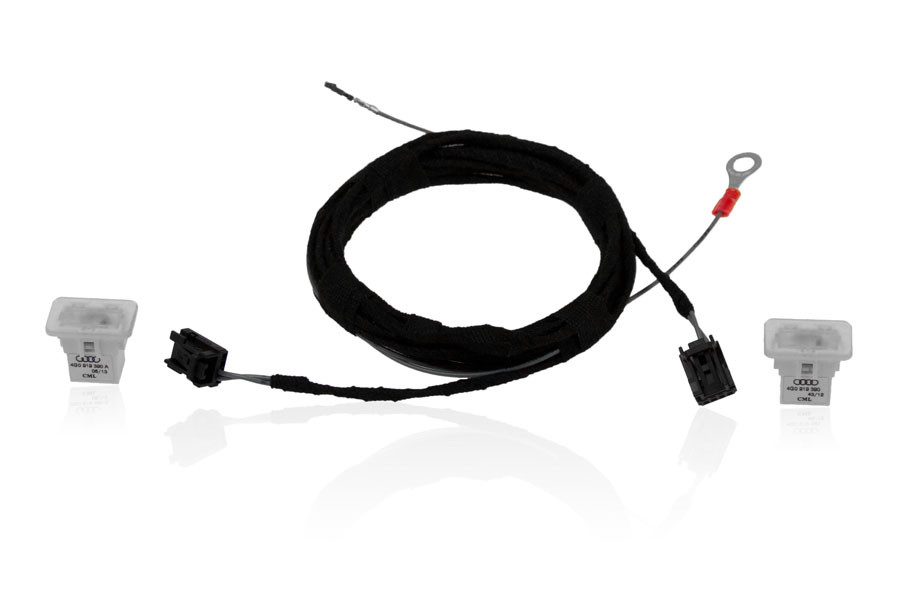 Original Kufatec Kabelbaum + LED Fußraumbeleuchtung für Audi A3 8V / Q2 GA