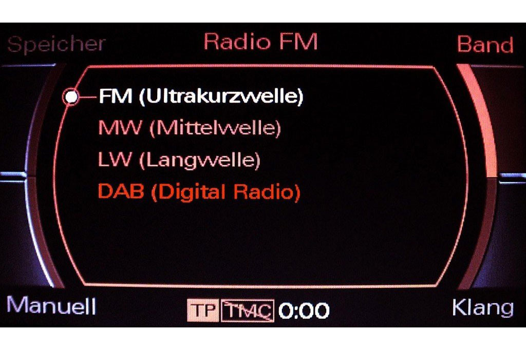 Original Kufatec Kabelbaum digitales Radio DAB für Audi A4 8K Avant mit MMI 2G