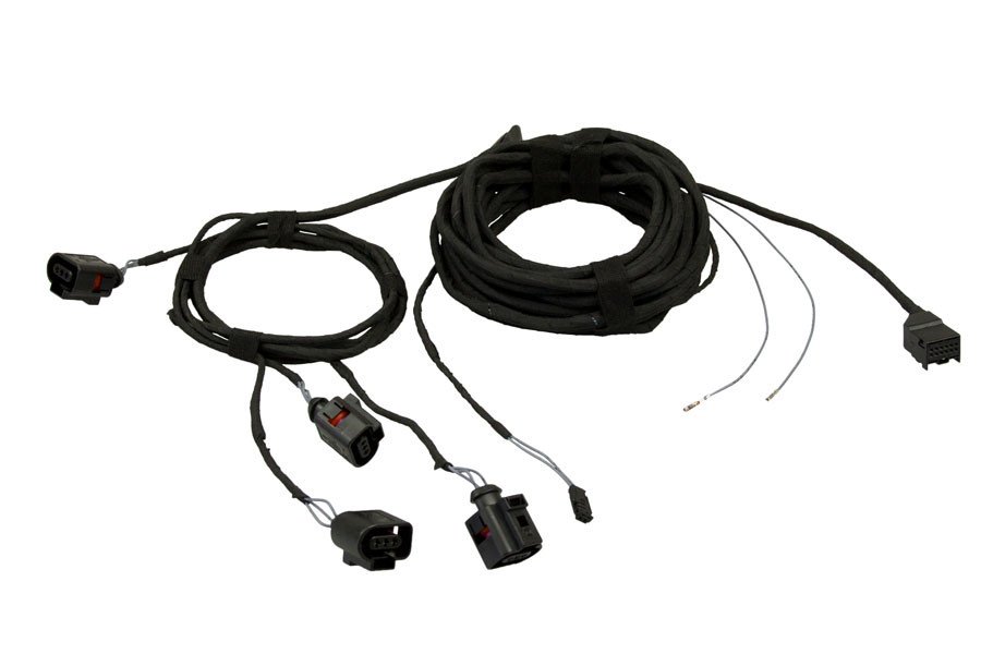 Original Kufatec Kabelbaum PDC Sensor Park Pilot Heck Hinten für VW T5 ab 2013-