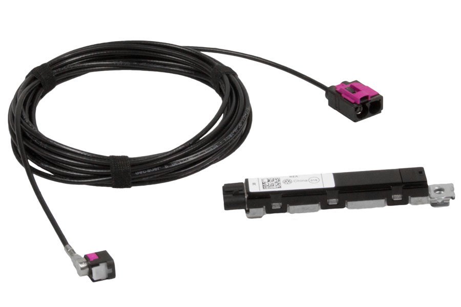 Original Antennen Modul + Kufatec Kabelbaum DAB RNS 310 315 510 für VW Golf 6 VI