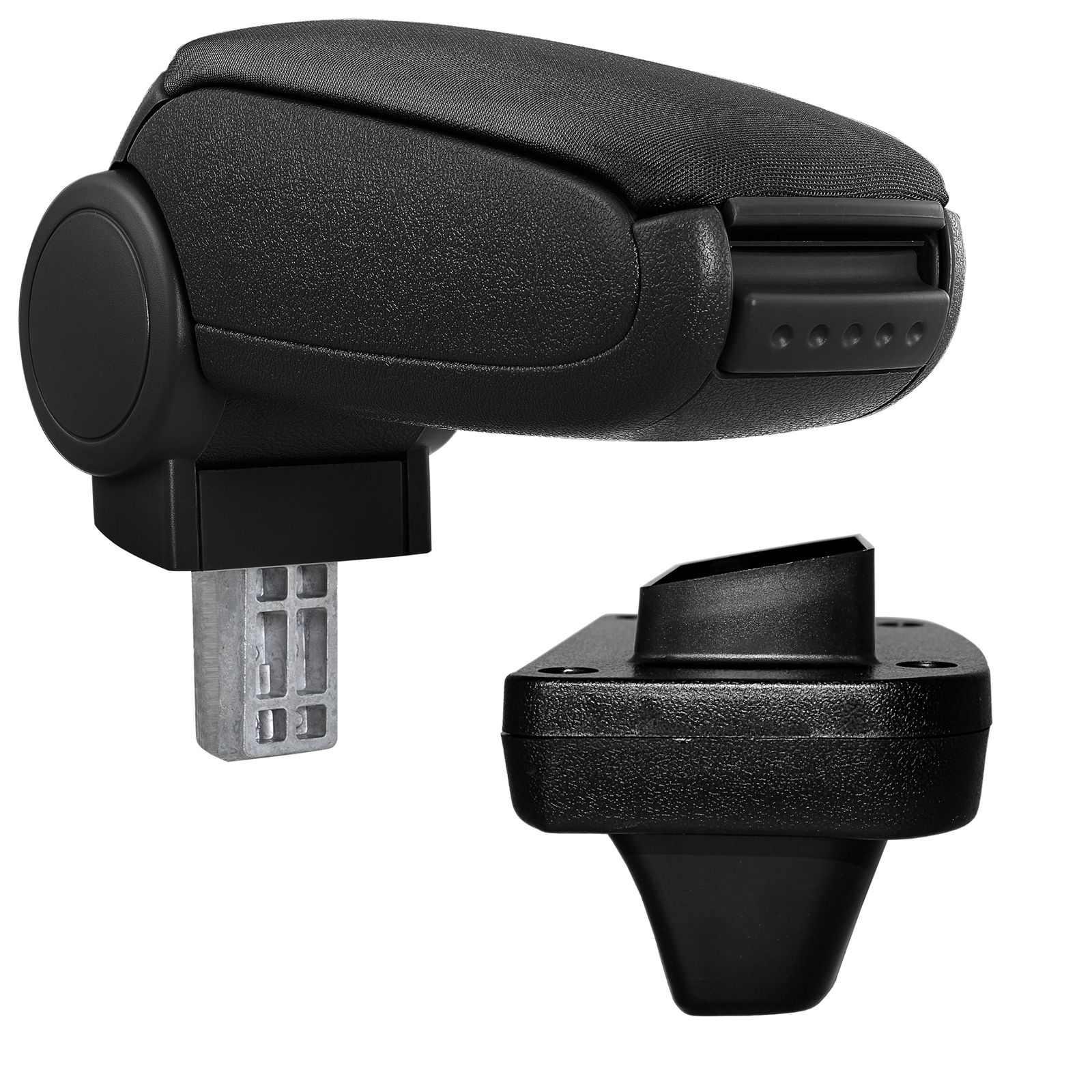 Mittelarmlehne Armlehne KOMPLETT SET Textil Schwarz für Opel Astra K ab 2015-