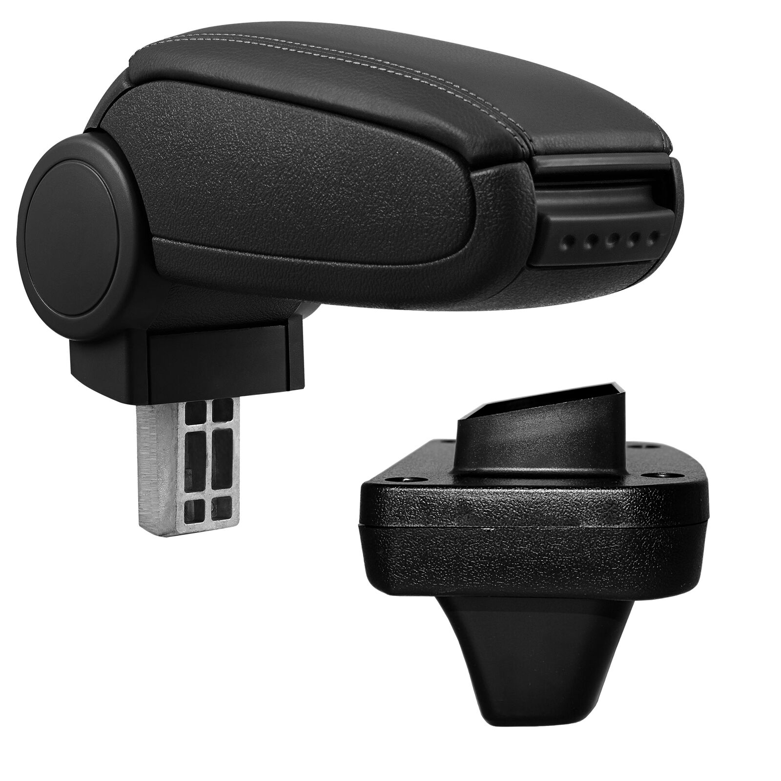 Mittelarmlehne Armlehne KOMPLETT SET Leder Schwarz für Opel Astra K ab 2015-