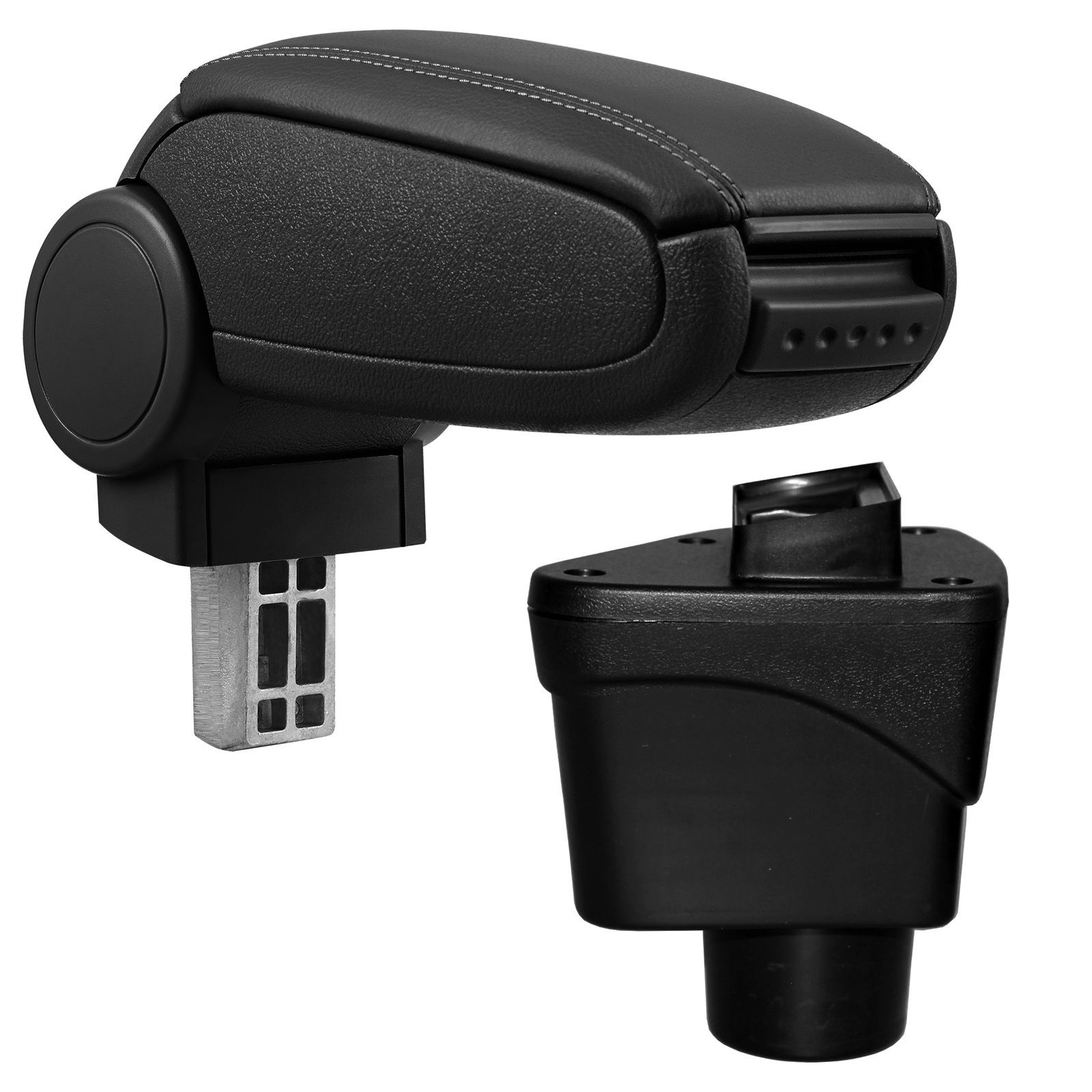 Mittelarmlehne Armlehne KOMPLETT Leder Schwarz für Ford EcoSport II 2 ab 2012-