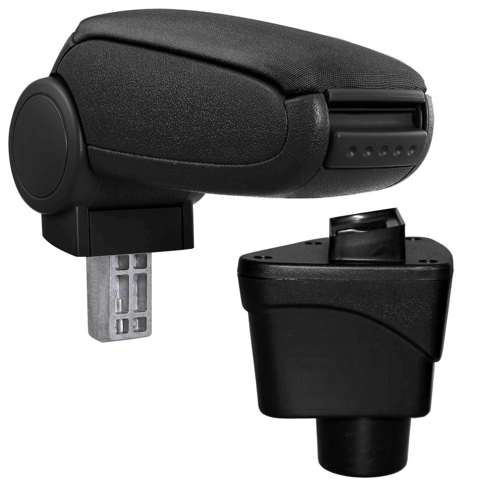 Mittelarmlehne Armlehne KOMPLETT SET Textil Schwarz für Ford EcoSport II 2 2012-