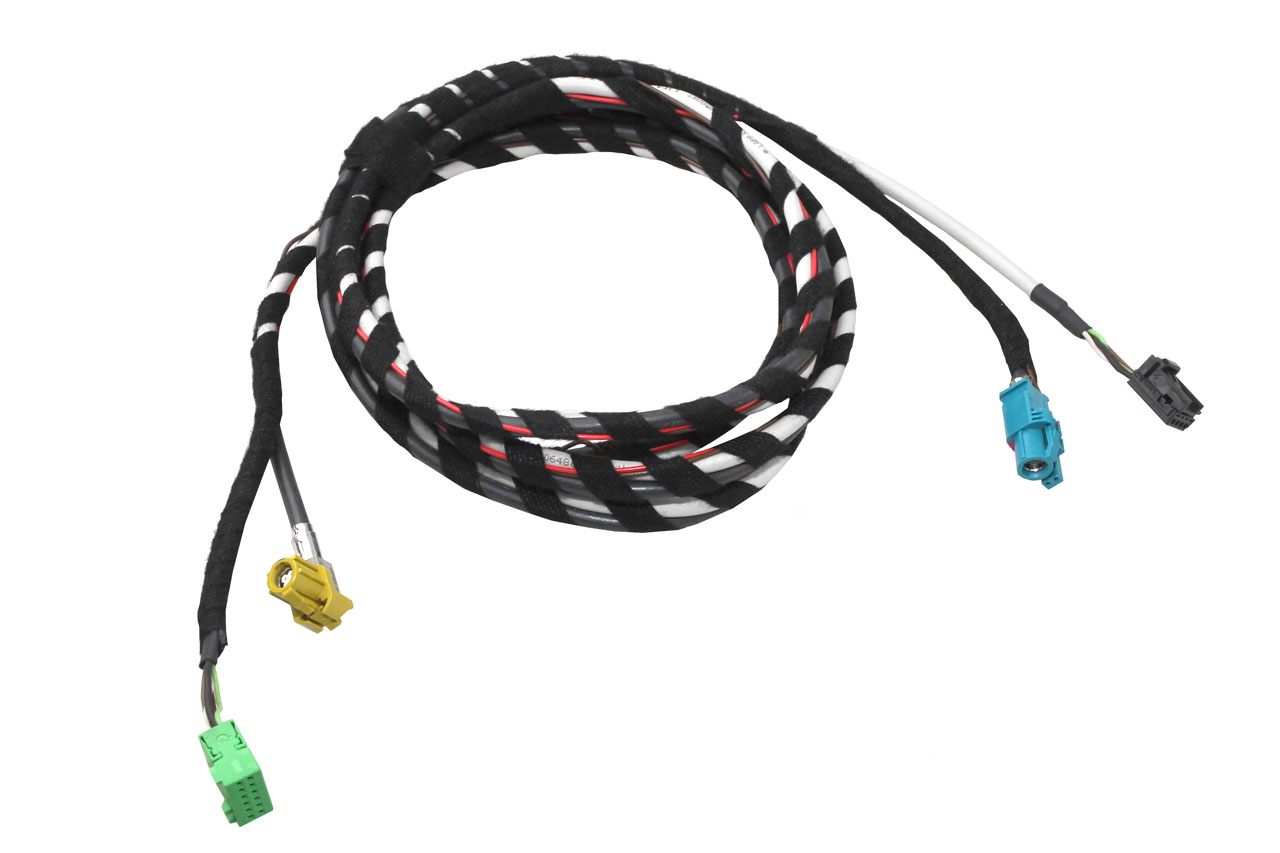 Original Kufatec Kabelsatz USB AUX IN für MIB II Navi 5G0035222E / 5G0035222F