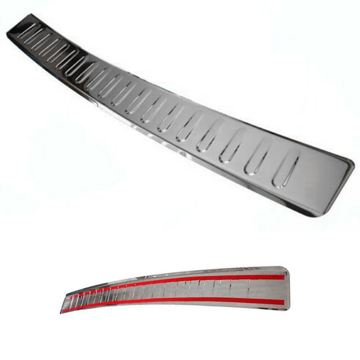 Qualitäts Ladekantenschutz Edelstahl für Ford Custom Tourneo Transit ab 2012-