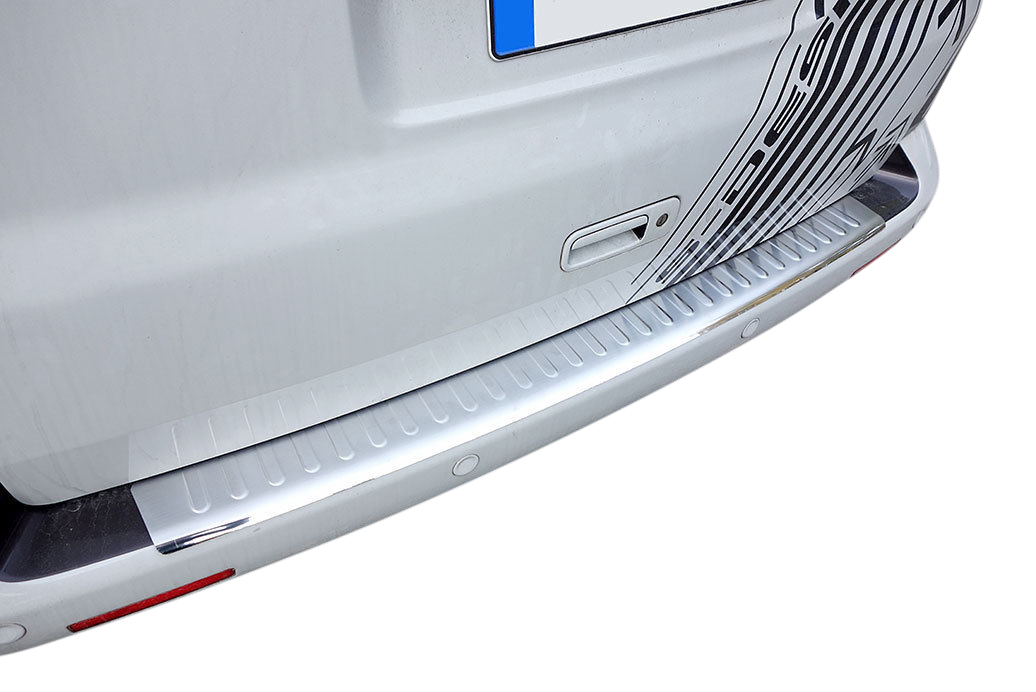 Premium Edelstahl V2A Ladekantenschutz Matt gebürstet für VW Touran II 5T 2015-