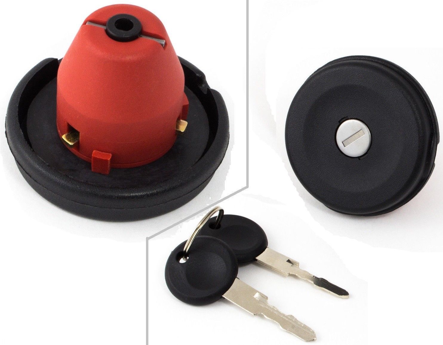 Tankdeckel 2x Schlüssel für VW Sharan 7M / Seat Alhambra / Ford Galaxy WGR