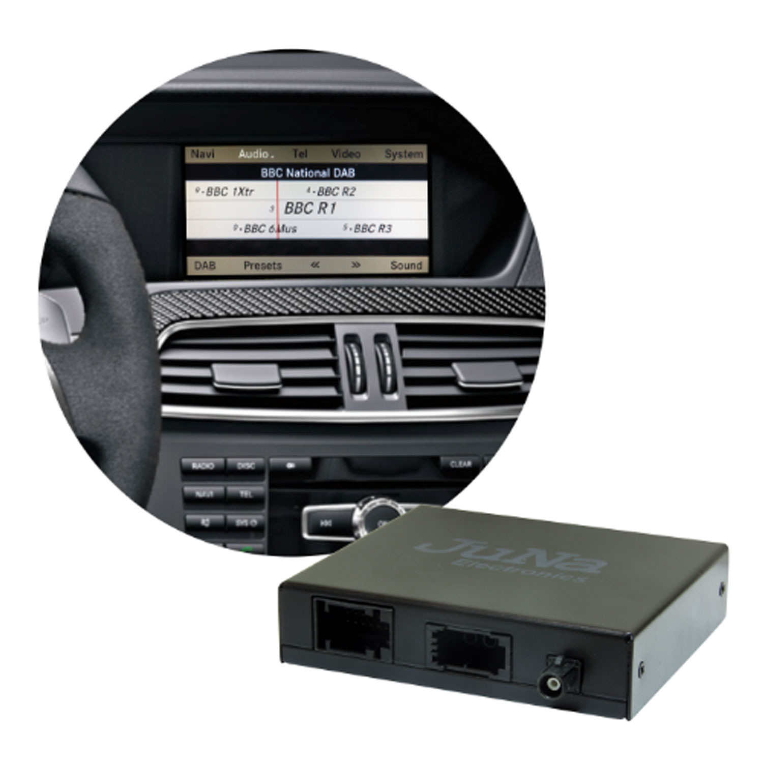 Für Mercedes NTG 2.5 3.0 3.5 4.0 DAB DAB+ KOMPLETT SET Digital Radio + Antenne