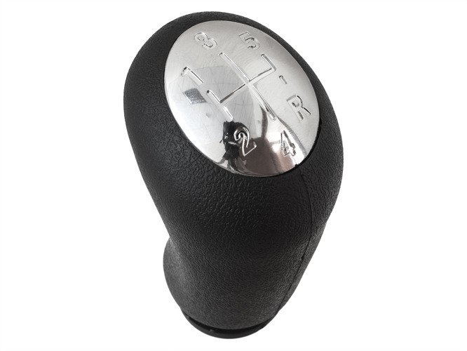 Schaltknauf Knauf Schwarz Chrom 5-Gang für Renault Clio III Megane II Scenic II