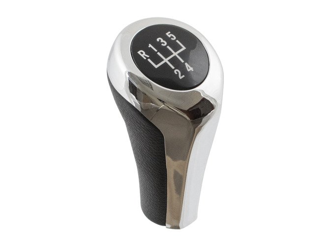 Schaltknauf Alu Chrom für BMW E39 E46 E90 E91 E92 E93 E81 E87 E60 E61 E53 E83