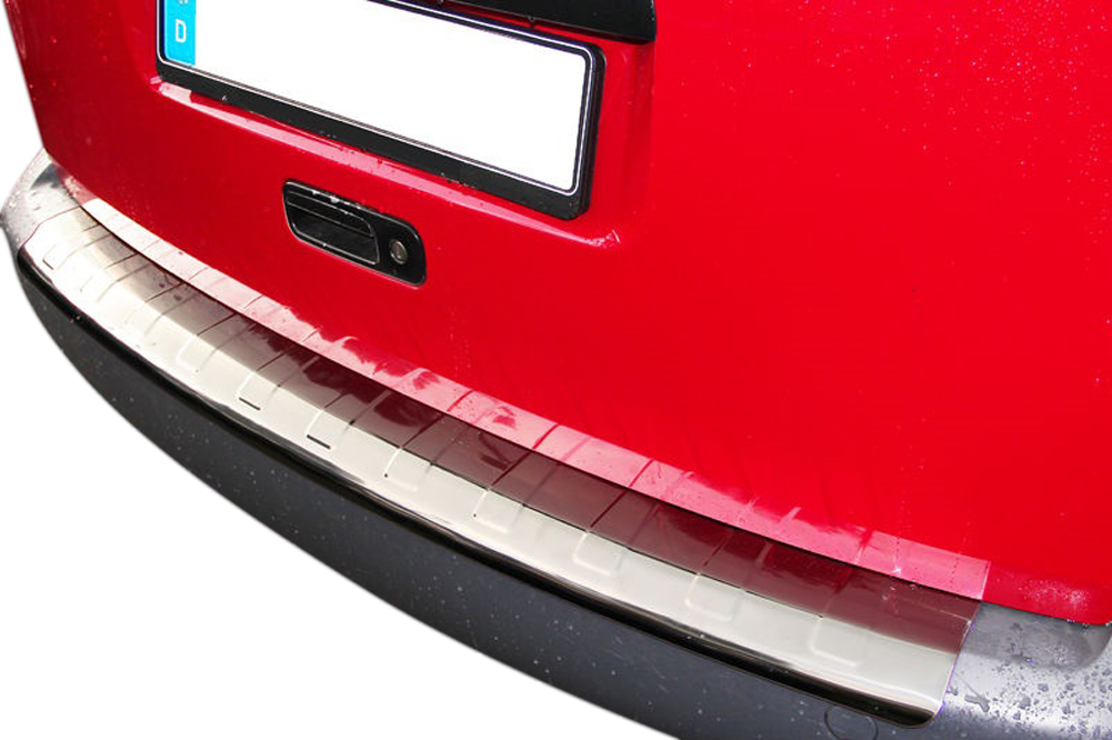 LADEKANTENSCHUTZ Edelstahl V2A Leiste Schutz für VW Caddy III 2K ab 2003-2015