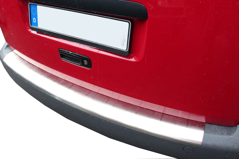 LADEKANTENSCHUTZ Edelstahl MATT Leiste Schutz für VW Caddy III 2K 2003-2015
