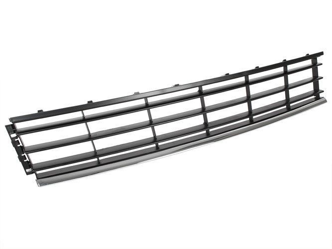 Gitter MITTE Stoßstange Grill Highline Chrom für VW Passat B7 ab 2010-2015