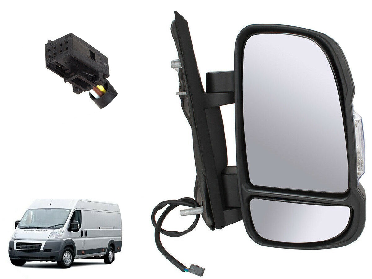 RECHTS Außenspiegel Spiegel KURZER ARM elektrisch für Fiat Ductao III ab 2006-