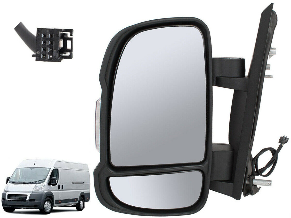 LINKS Außenspiegel Seiten Spiegel MANUELL KURZER ARM für Peugeot Boxer II 2006-