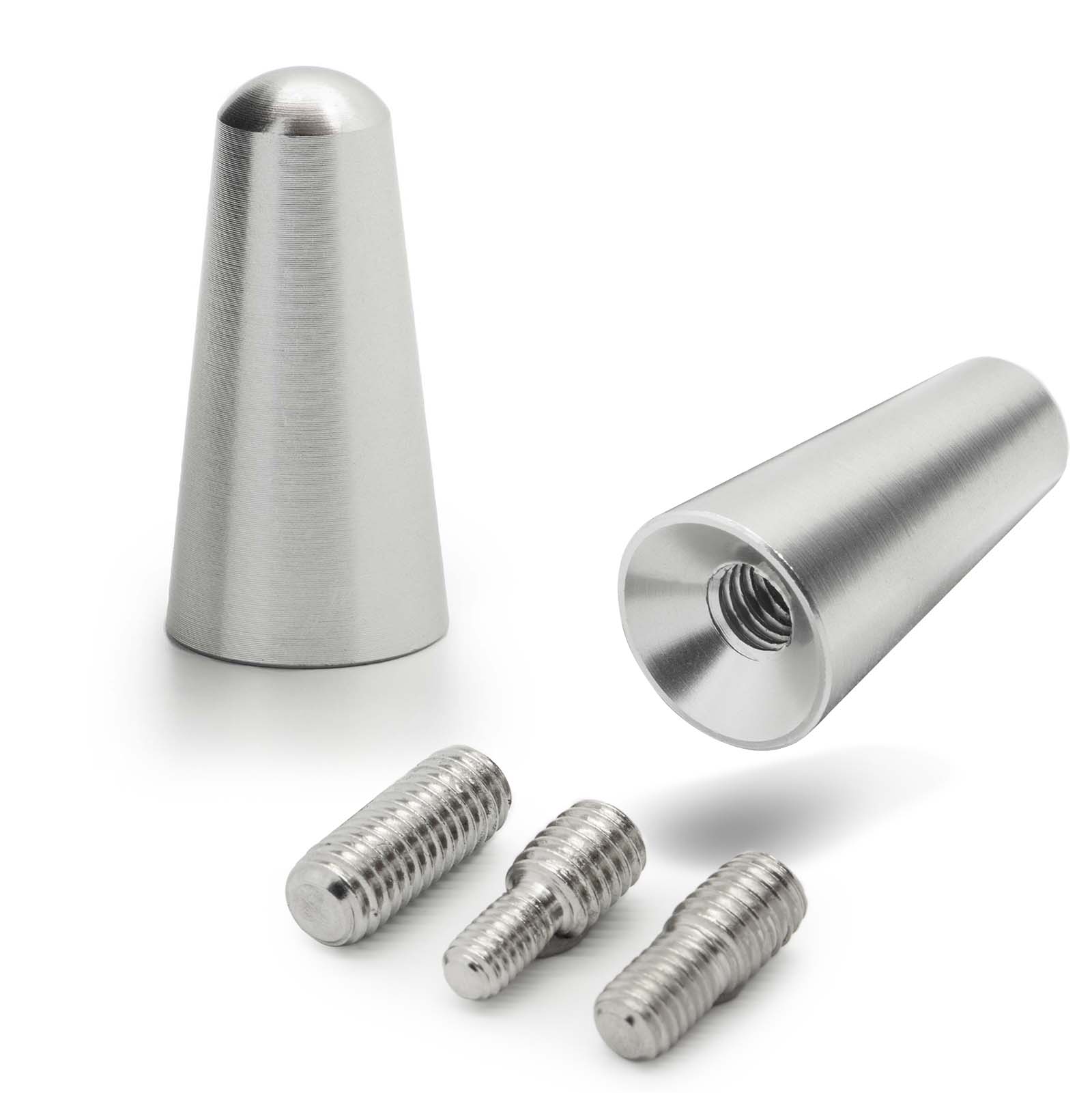 Premium ALU Mini 3cm Kurzstab Stab Antenne Auto Radio für viele Fahrzeuge