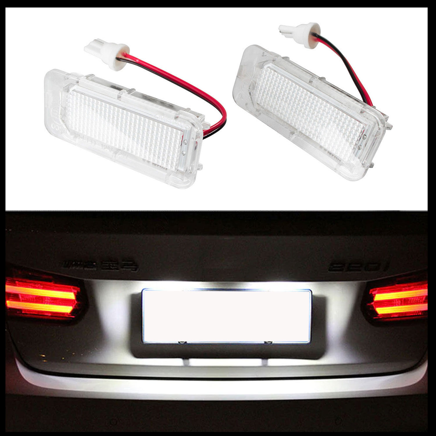 LED PREMIUM Kennzeichenbeleuchtung für Ford Focus III 3 Mondeo IV V MK3 MK4 MK5