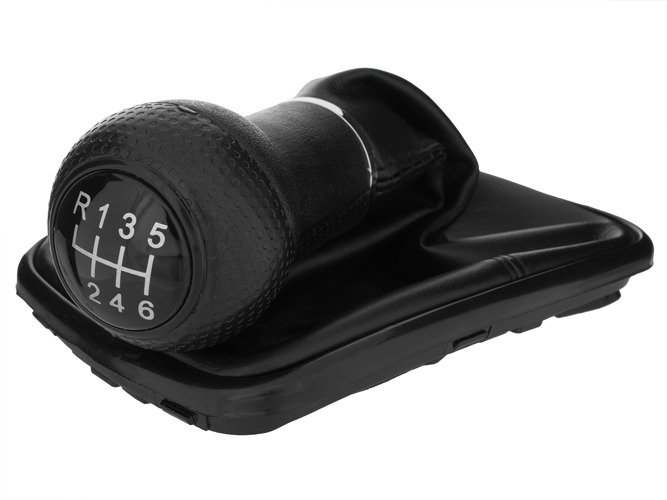 Schaltknauf 6-Gang + Schaltmanschette in der Black Edition für VW Golf IV 4 Bora