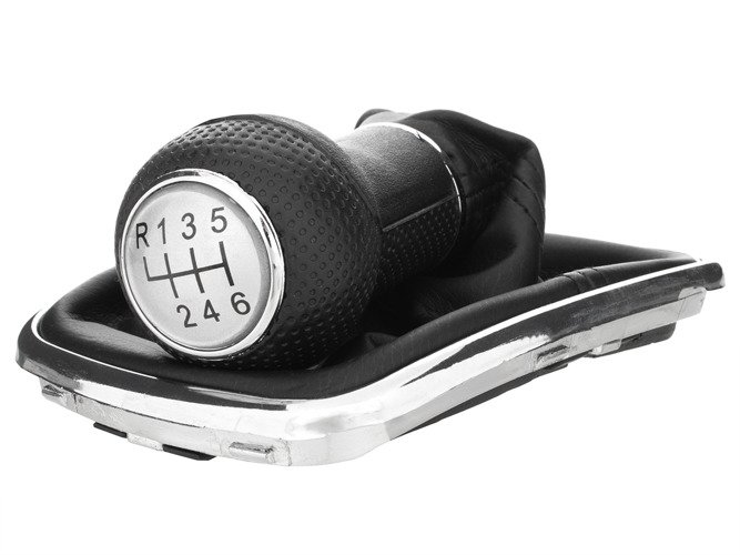 Schaltknauf 6-Gang SILVER EDITION für VW Sharan 7M Seat Alhambra Ford Galaxy