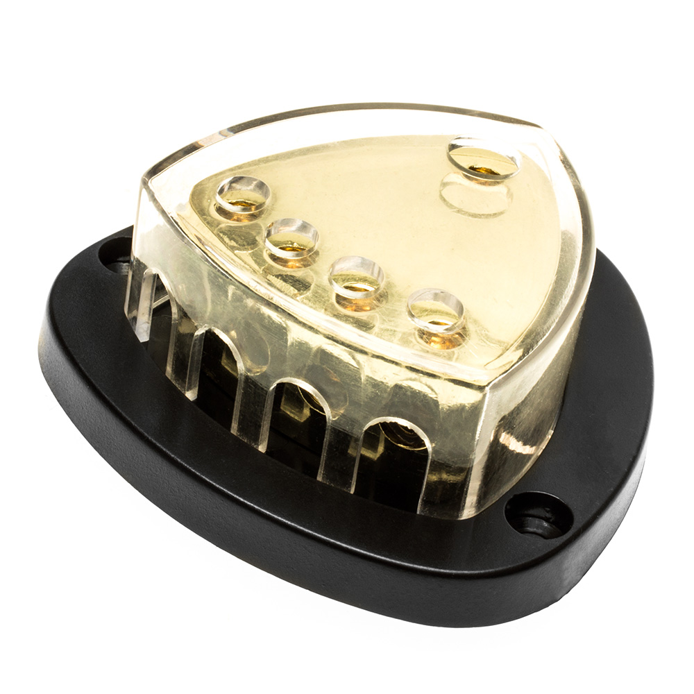 12V Strom Kabel Verteiler Block Auto KFZ Verstärker 1x 16mm² 4x 10mm² 1 zu 4