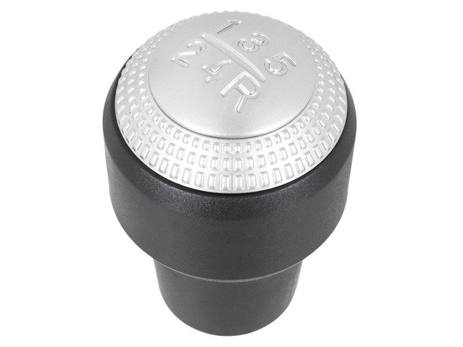 Schaltknauf Knauf in Schwarz Alu 5-Gang für Hyundai ix35 / Tucson ab 2004-2015