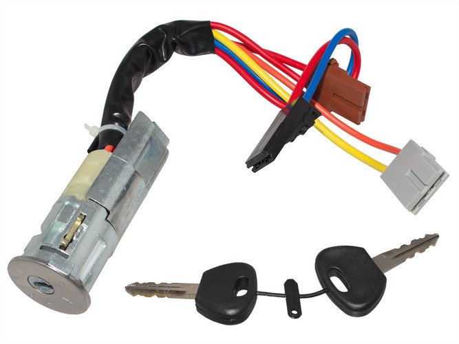 Zündschloss Zündung Schloss + 2x Schlüssel für Citroen Berlingo Peugeot Partner