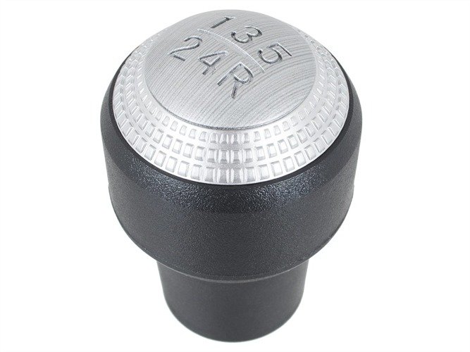 Schaltknauf Knauf 5-Gang in Schwarz Alu für Hyundai ix35 / Tucson ab 2004-2015