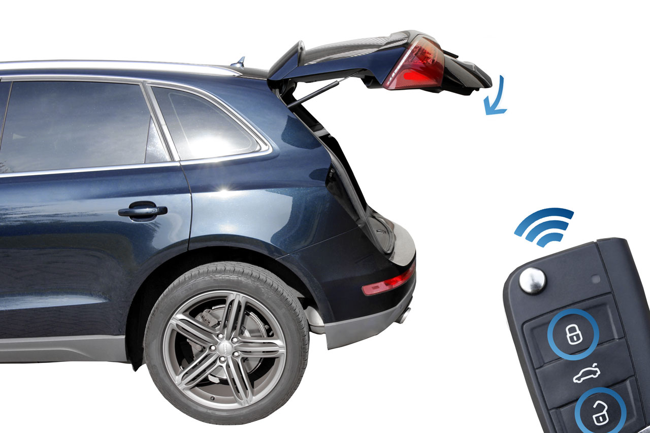 Heckklappenmodul - Schließen der Heckklappe mit originaler Fernbedienung für Audi, VW, Skoda, Seat