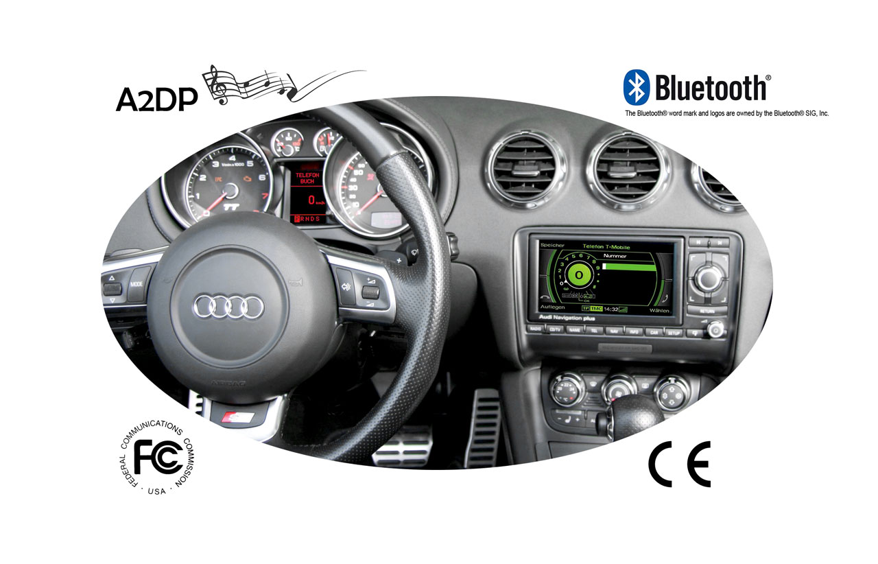 FISCON Freisprecheinrichtung „Basic-Plus” für Audi, Seat