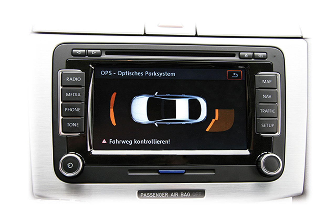 Komplett-Set Park Pilot Front + Heck inkl. OPS für VW Passat 3C