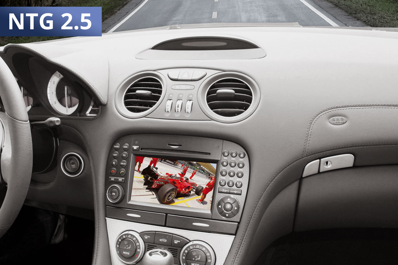TV-Freischaltung für Mercedes-Benz Comand APS NTG 2.5