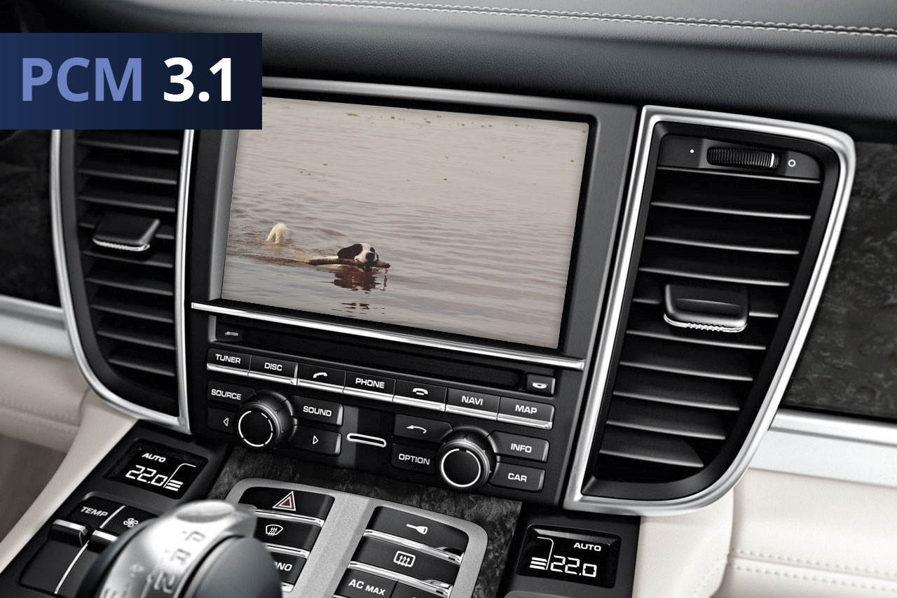 TV-Freischaltung für Porsche PCM 3.1 Plug & Play