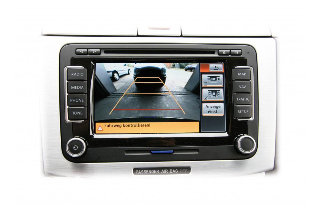 Komplett-Set Rückfahrkamera für VW Passat B7 Variant