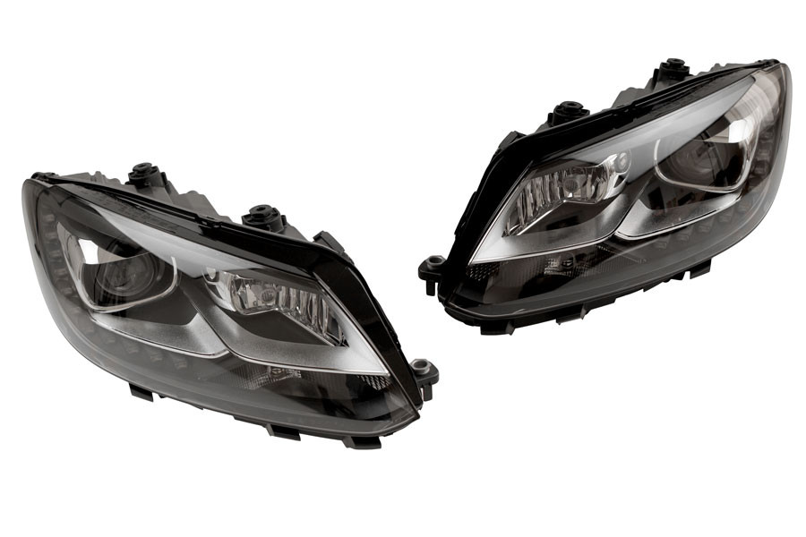 Bi-Xenon-Scheinwerfer LED TFL für VW Touran 1T3 mit elektr. Dämpferregelung