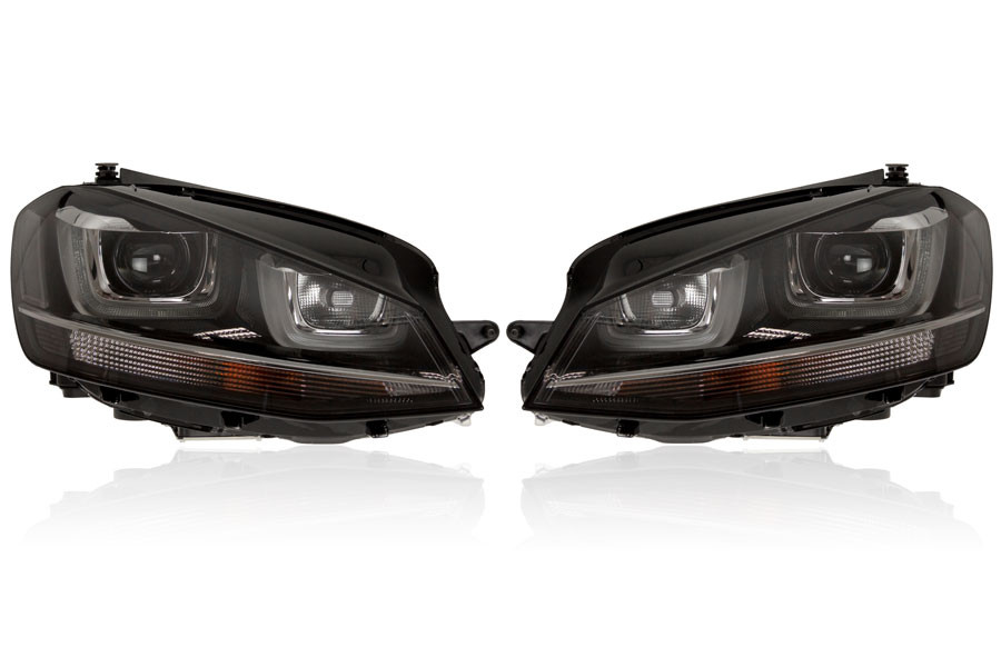 Bi-Xenon Scheinwerfer mit LED TFL für VW Golf 7