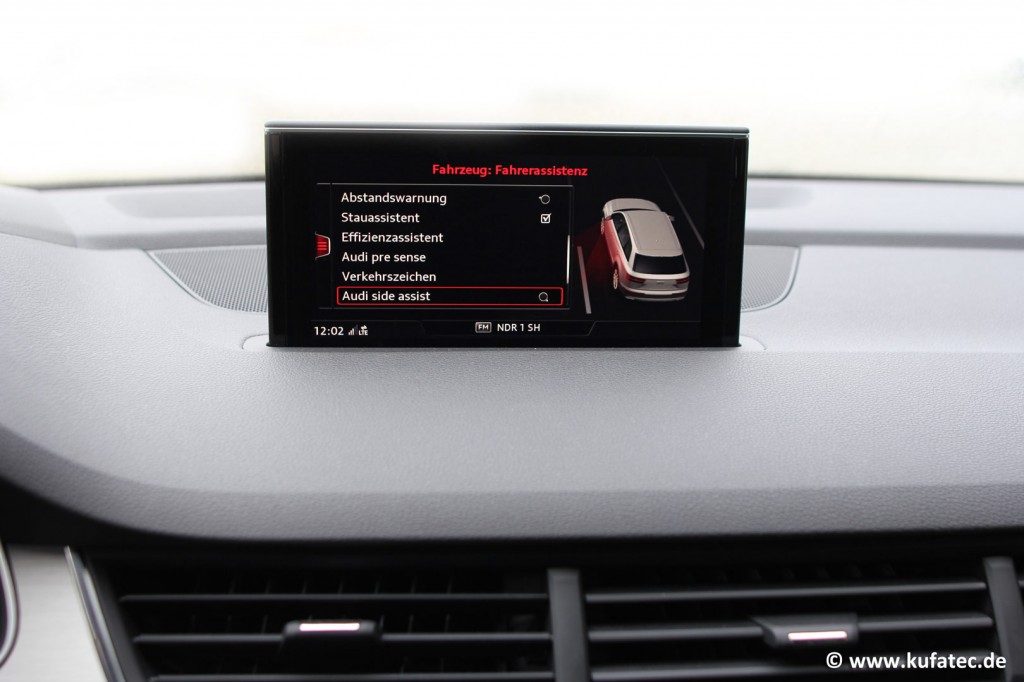 Spurwechselassistent (Audi side assist) für Audi Q7 4M