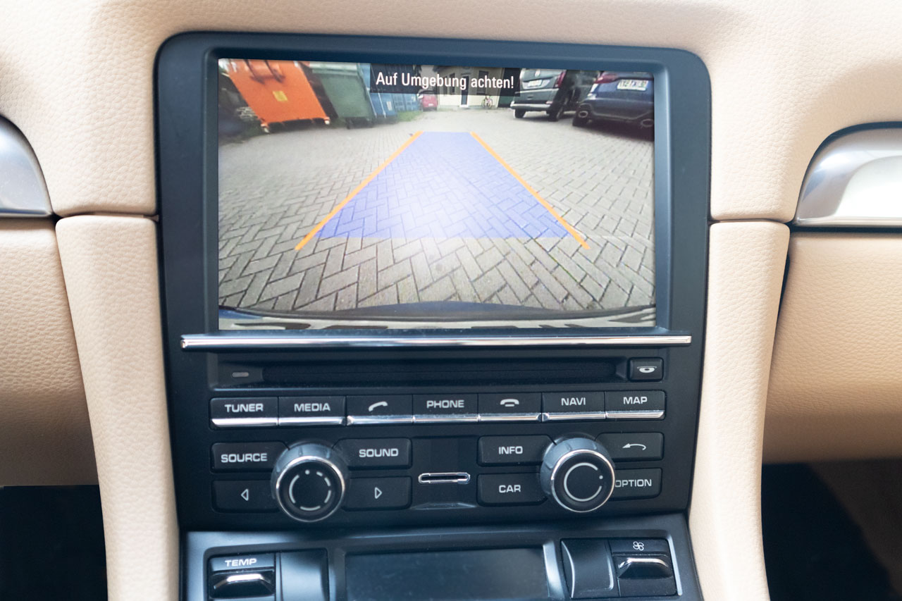 Komplett-Set Rückfahrkamera für Porsche Cayman 981