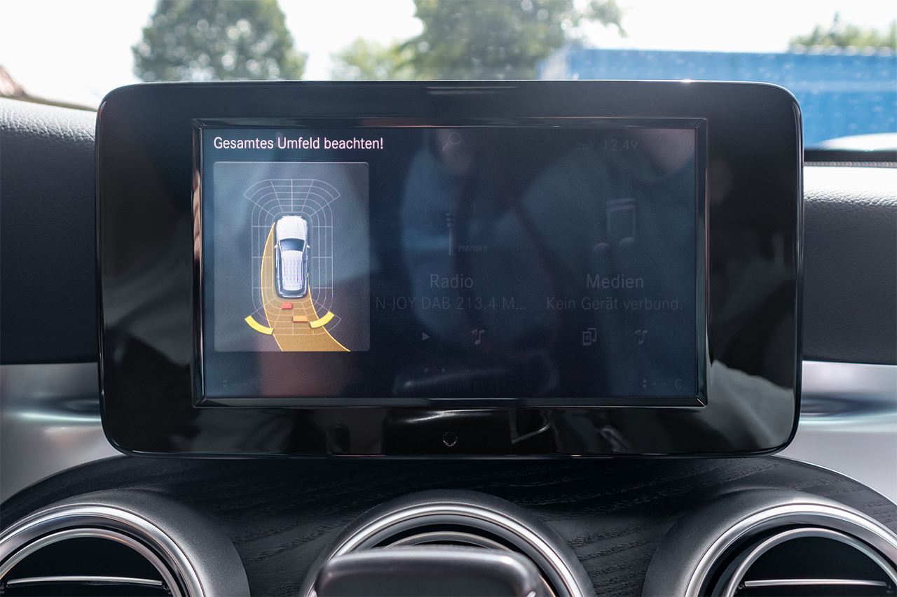Komplettset aktiver Park-Assistent Parktronic Code 235 für Mercedes GLC-Klasse Baureihe 253