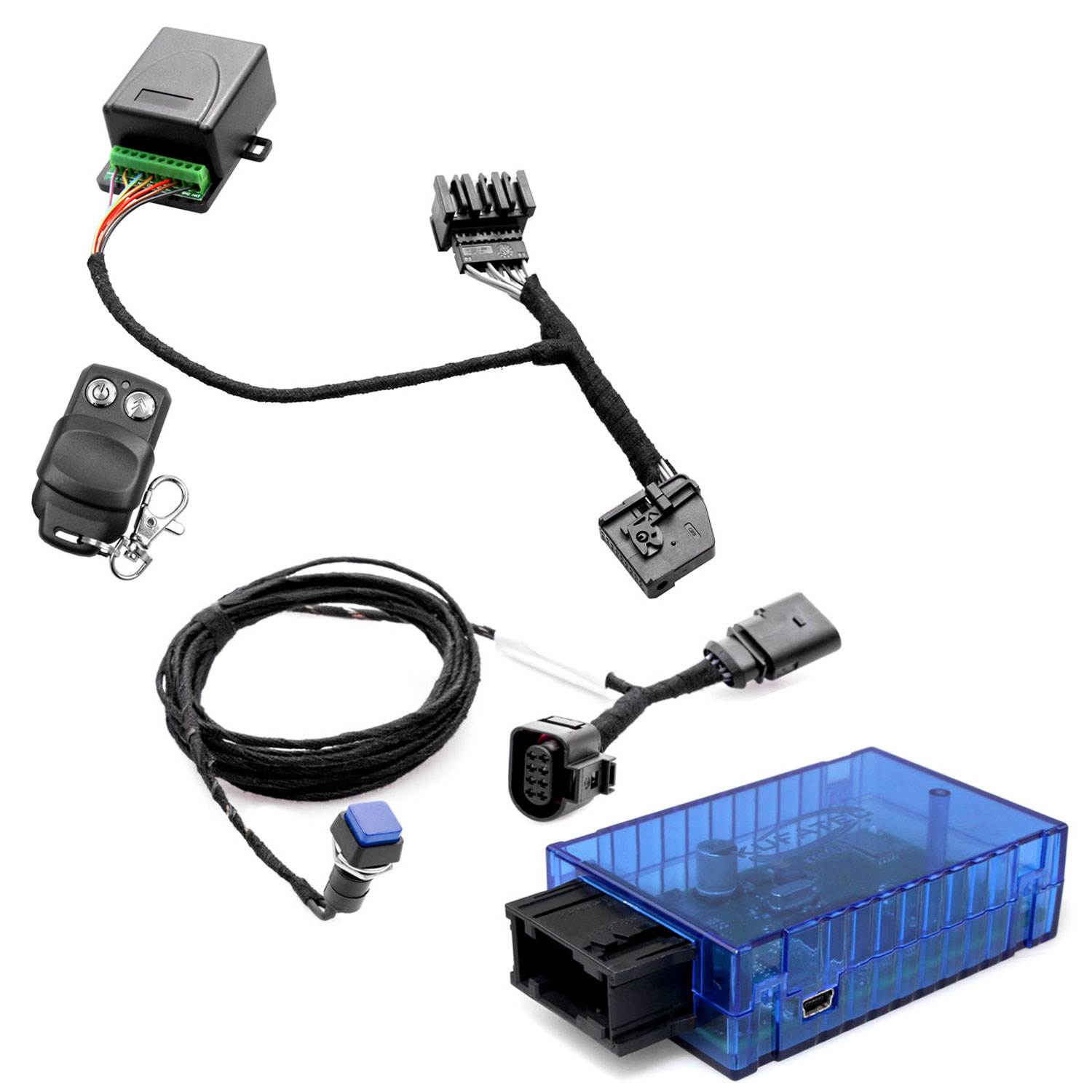 Original Kufatec Sound Booster PRO Active Sound + Fernbedienung für Audi SQ5 FY