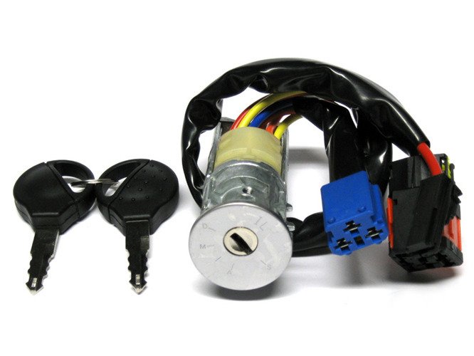 Zündschloss Schloss + 2x Schlüssel für Citroen Xsara Picasso / Peugeot 206 406