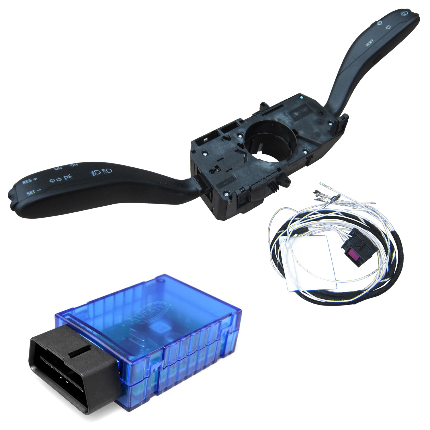 Original GRA Tempomat Kabelbaum + Dongle KOMPLETT mit MFA für VW T5 V 2009-2015